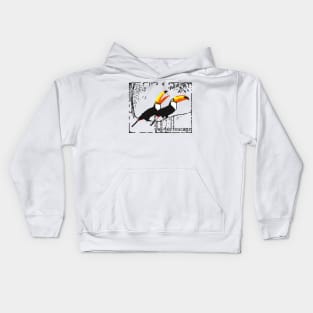 Well-fed toucans Kids Hoodie